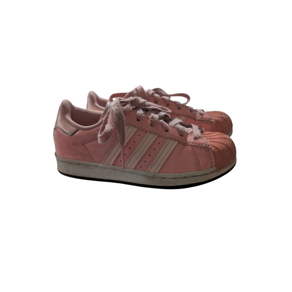 Adidas Superstar Miss Piggy Leather Shoes Kids 13K F4 - Picture 3 of 5